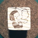 作品mame stamp 「煙」