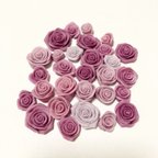 作品樹脂薔薇　紫系mix♡40