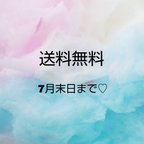 作品送料無料キャンペーン7月末日まで♡