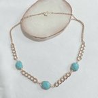 作品NS♡turquoise necklace