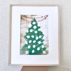 作品クリスマスツリー 2020 A4判 アートポスター 
