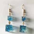 作品夏にピッタリな涼し気なピアス💙 Summer Earrings