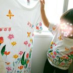 作品【80～150】フラワーガーデンTシャツ