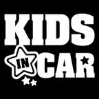 作品KIDS IN CAR(キッズインカー) セーフティーサインマーキングフィルムステッカー (ロゴ＆星：ホワイト)