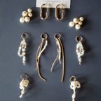 作品組み合わせ自由♢ ハレの日Pearlset♢earring or pierce  