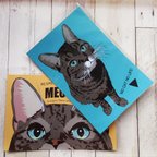作品キジトラ猫のポストカード2種セット