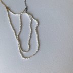 作品mini Pearl necklace  パールネックレス