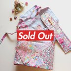 作品【SOLD OUT】リバティ・パッチワークのランチクロスセット🍱