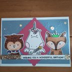 作品Happy Birthday カード〜幸運をよぶ動物たち〜