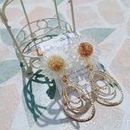 作品【値下げ】花のピアス