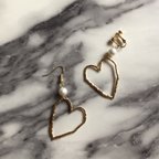 作品【送料無料☆】Heart♡pierce / earring