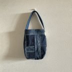 作品m436 ワンハンドルbag(デニムパッチ)