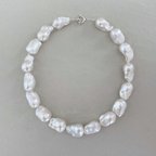 作品oyster baroque pearl necklace