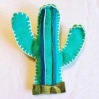 作品cactus brooch