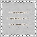 作品重要❗️必ずご確認ください☆