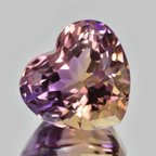 作品ソ付 アメトリン 6.849ct ルース ハートシェイプ