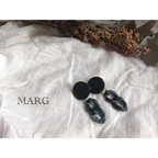 作品marble chain earring