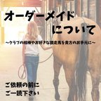 作品オーダーメイドのご依頼について　ご依頼の前にご一読下さい