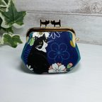 作品【SALE】小さながま口　ハチワレねこ