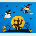 作品10月壁面飾り～ハロウィン～