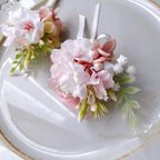 作品【受注製作承ります】桜のコサージュ🌸親子セット可