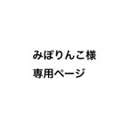 作品みぽりんこ様専用