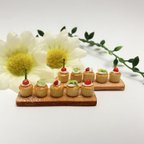 作品SALE❢ミニチュアフード♡5種のこんがりフルーツカップケーキ