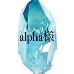 作品alpha様専用ページ