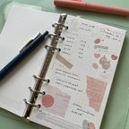 作品バイブルサイズでました✨書き込みたくなるレシピ✨リフィル　My...Journal