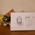 作品2024年　girls calendar　(ポストカードサイズ)