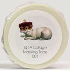 作品Q-TA collage masking tape 1