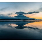 作品【A4写真用紙プリント（額縁なし）】世界遺産　富士山