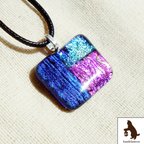 作品Dichroic glass pendant ダイクロガラスのペンダント（KL00007）