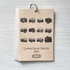 作品【数量限定＋受注制作】Camera Stamp Calendar2023