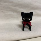 作品黒猫ちゃん　モールアート　モールベア 