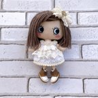 作品☆ハンドメイド イルメール マリーちゃんお洋服(生成)2点セット☆