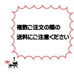 作品複数ご注文の際の送料について、ご注意ください