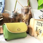 作品☆アボカド配色☆ポーチ型キーケース【avo.smart key pouch】