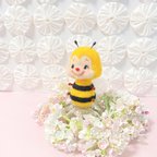 作品元気いっぱいのハチくん🐝✨️レトロアニマル