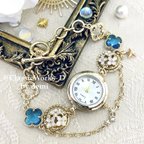 作品【新作】ブレスウォッチ『オード・エルジア』ブルー 腕時計 ブレスレット