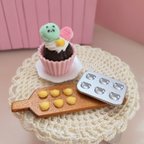 作品パンダちゃん🐼マドレーヌとデコレーションカップケーキ