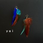 作品[コピー] featherピアス