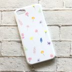 作品*名入れ可*ボタニカルⅢ スマホケース ハードケース アンドロイド iPhoneケース 花柄