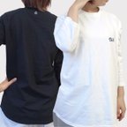 作品ピアノ・ペダル記号の七分袖Tシャツ