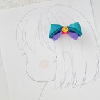 作品❤︎ribbon hair clip❤︎プリンセスリボンヘアクリップピン⑤