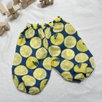 作品🍋レモンネイビー　シャカシャカパンツ　