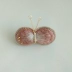 作品chou brooch / rose pink