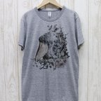 作品ronronHUSHBILL Tee　Calld?（ヘザーグレー） / R036-TT-GR