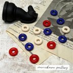 作品12個入)vintage parts rondel beads