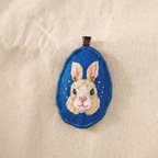 作品【Ｒ様専用カート】うさぎの刺繍チャーム